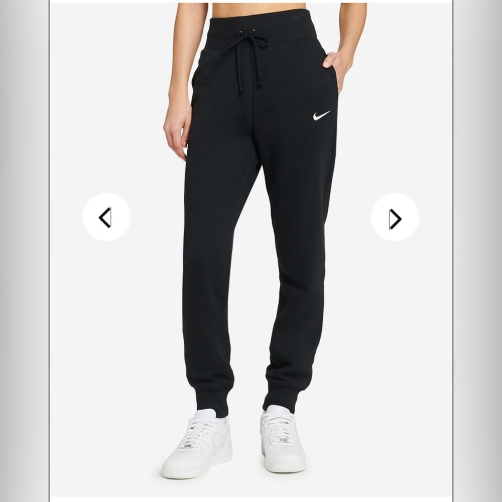 Nike Black High Waisted Sweatpants
